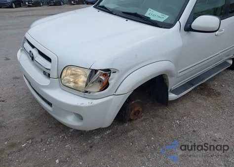 2005 Toyota Sequoia Limited V8 из США, поврежденный, VIN 5TDBT48A05S251979